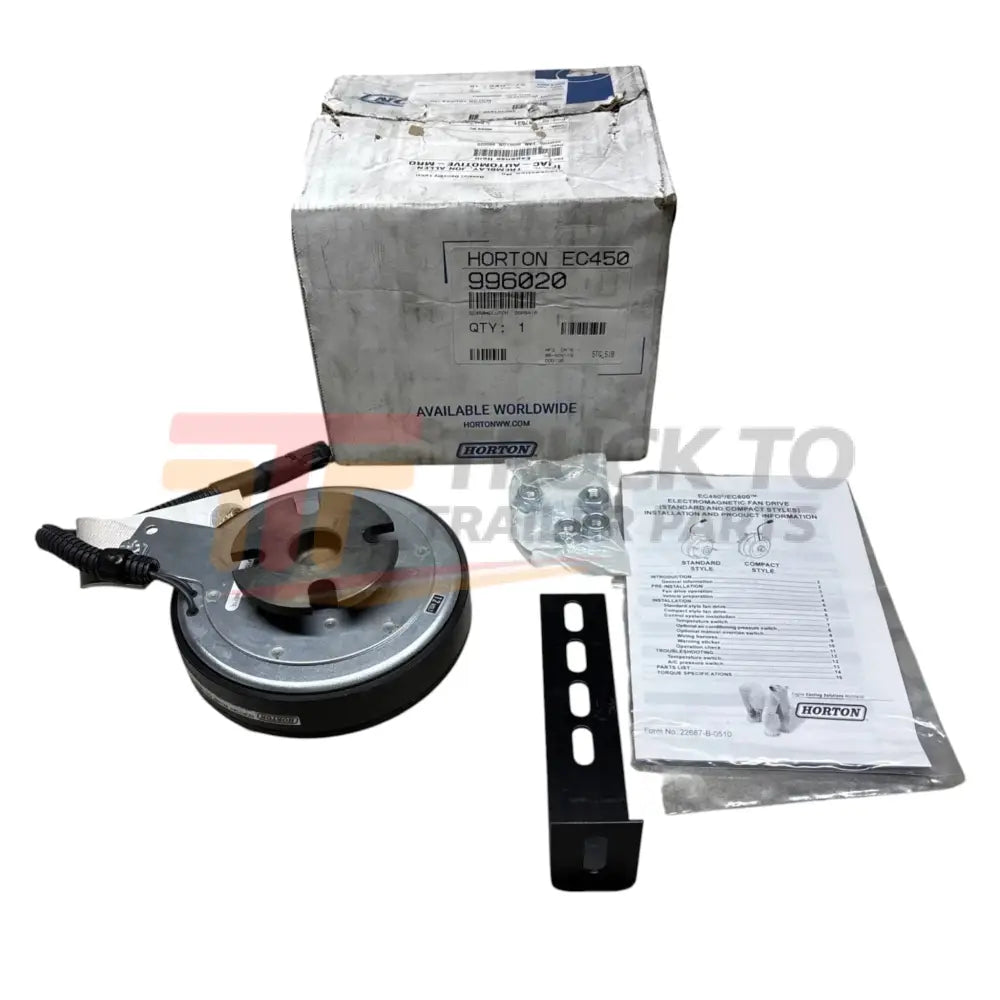 996020 Oem Horton Fan Clutch Ec450 Magnetic Electromagnetic Corsair - Truck To Trailer