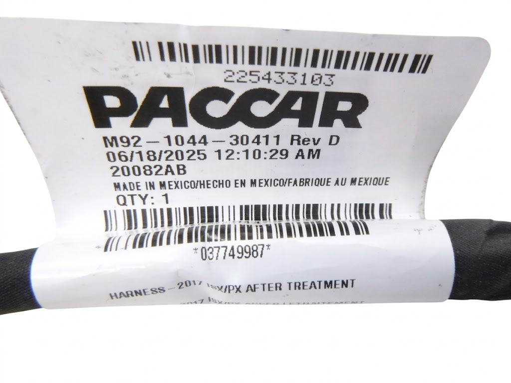 M92-1044-30411 Paccar Exhaust After-Treatment Device Wiring Harness