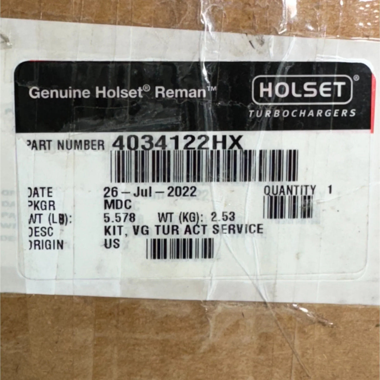 4032768 Genuine Cummins Turbo Actuator Vgt For Cummins Isc Isl - Truck To Trailer