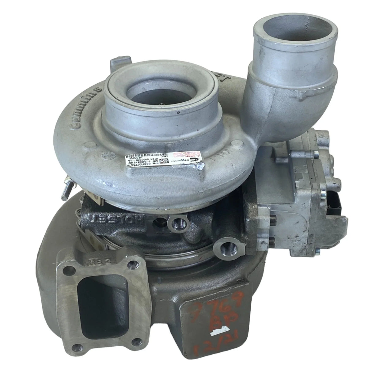 R8321377Aa Oem Mopar Turbocharger With Actuator He300Vg For Dodge 6.7 - Truck To Trailer