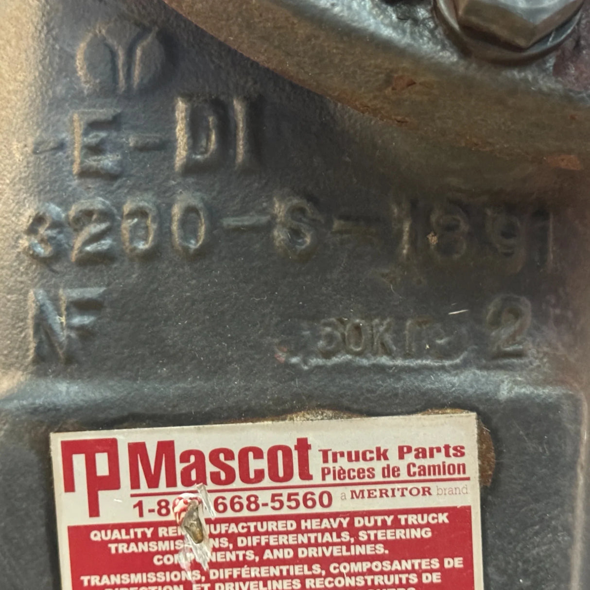 3200S1891 Genuine Meritor Rear Differential Assembly - Truck To Trailer