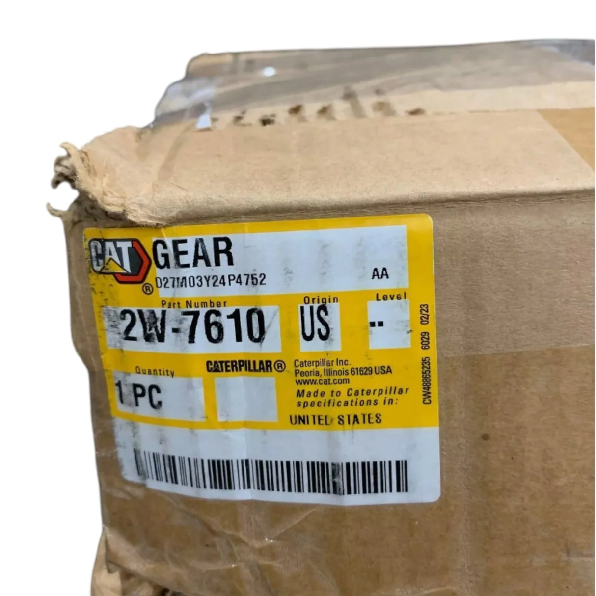 2W-7610 CAT Gear - Truck To Trailer