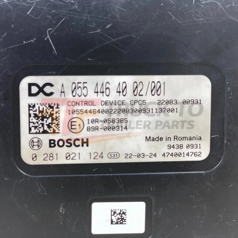 A 055 446 40 02 Genuine Freightliner Cpc5 Control Module - Truck To Trailer