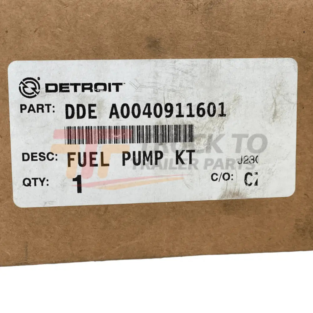 A0040911601 Genuine Detroit Diesel Fuel Pump - Truck To Trailer