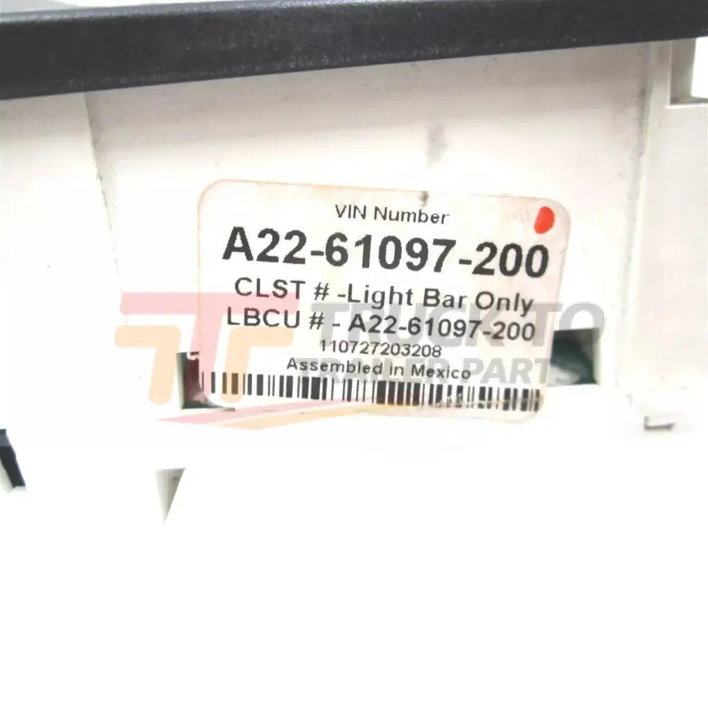 A22-61097-200 Freightliner Light Bar PH2 ICU4M STD DB Pyron W/RSA - Truck To Trailer