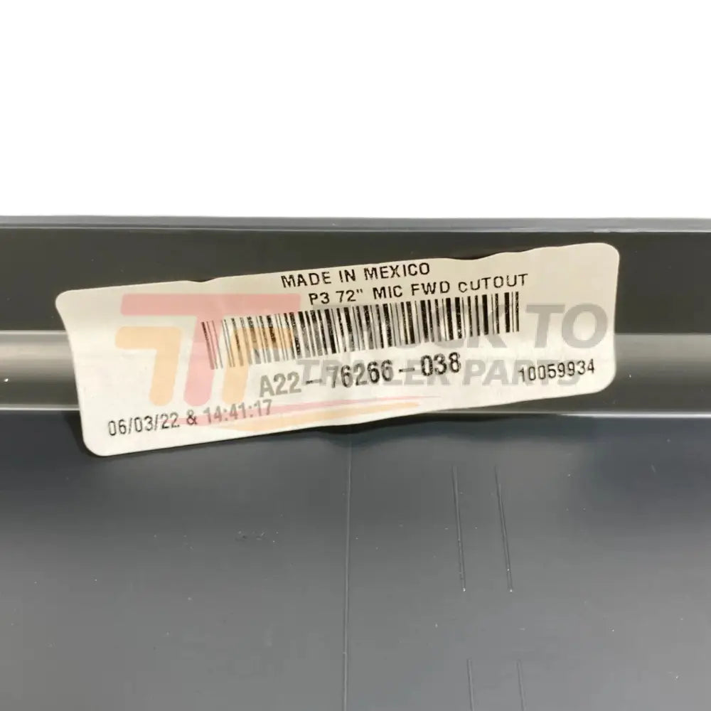 A2276266038 Genuine Freightliner Right Side Fairing Panel - Truck To Trailer