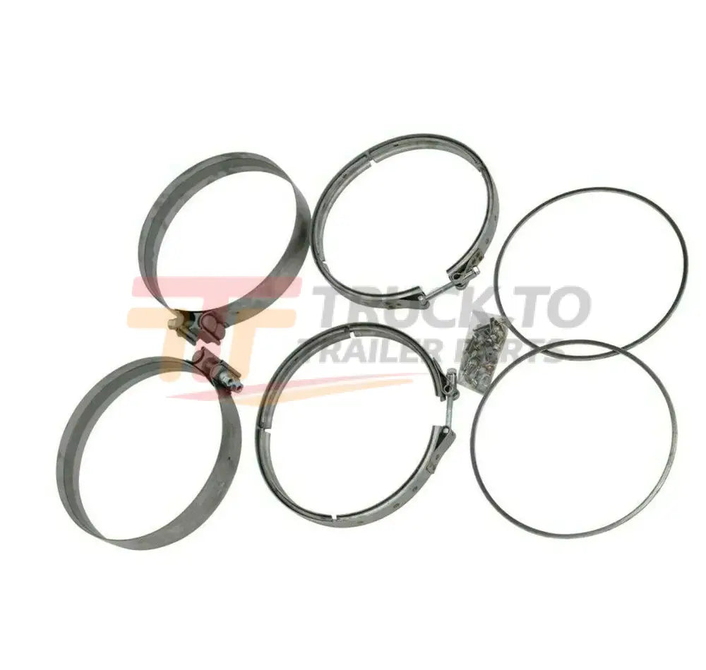 A6809950302 Genuine Detroit Diesel Dpf Filter Clamps & Gaskets Kit - Truck To Trailer