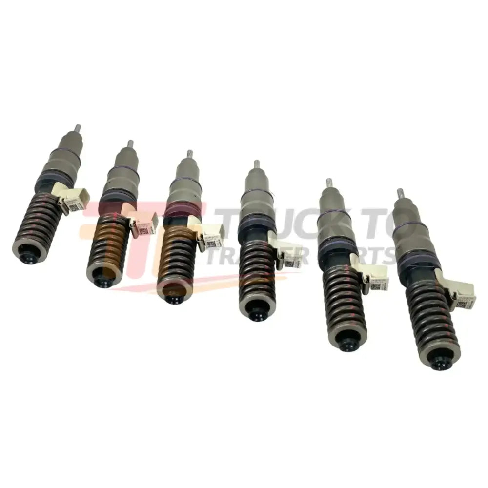BEBE4F11001 Genuine Volvo Kit Injectors Set Of Six 6 For Mack Volvo D13F 13.0L - Truck To Trailer