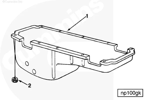 Cummins 4058678 Noise Panel - Truck To Trailer