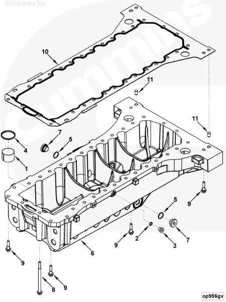 Cummins 4894528 Pin Dowel - Truck To Trailer