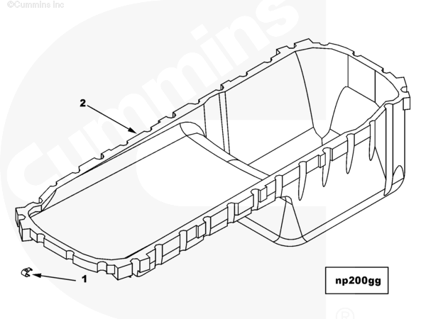 Cummins 4907474 Noise Panel - Truck To Trailer