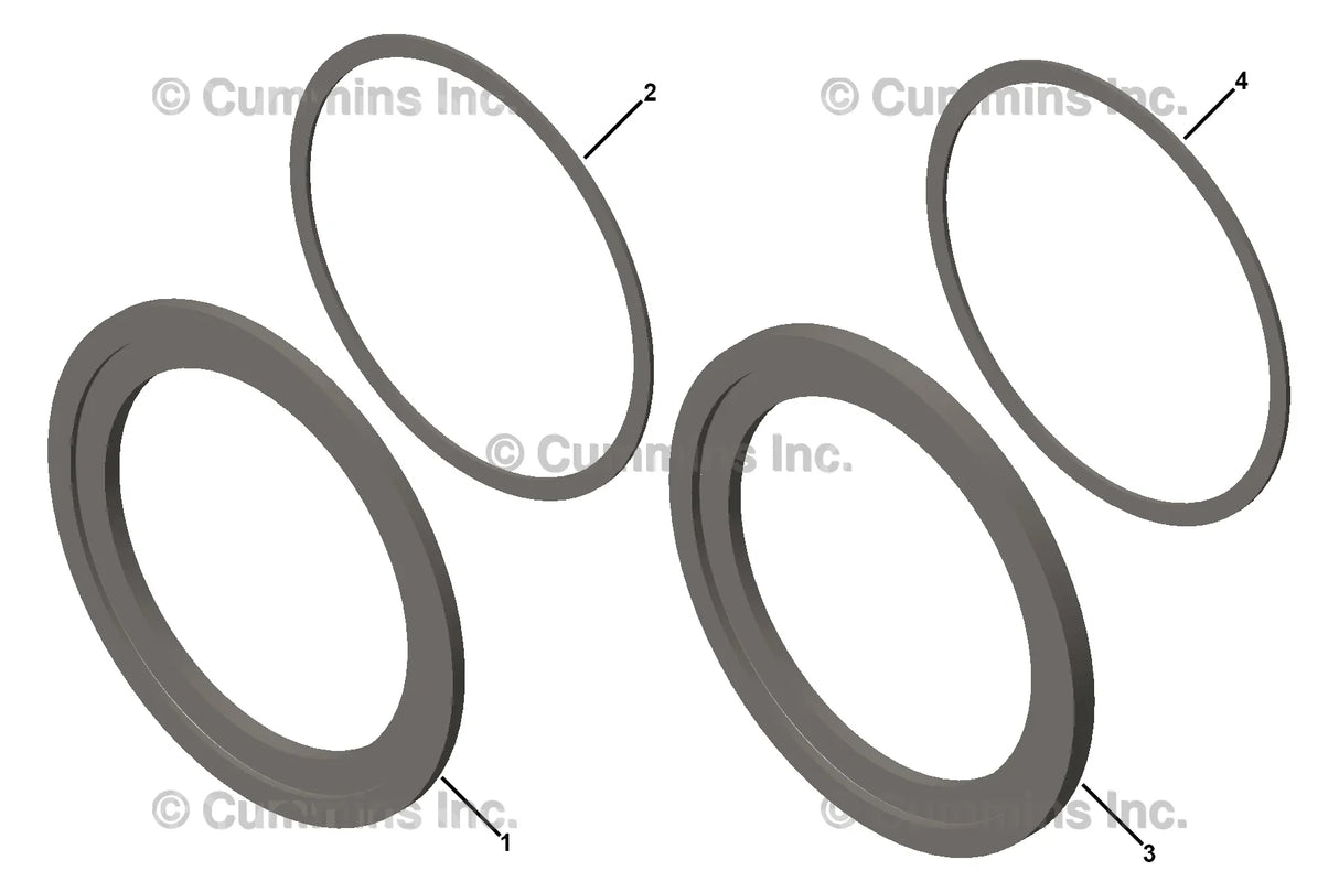 Cummins 4919182 Filter Cleaner Adapter Kit - Truck To Trailer