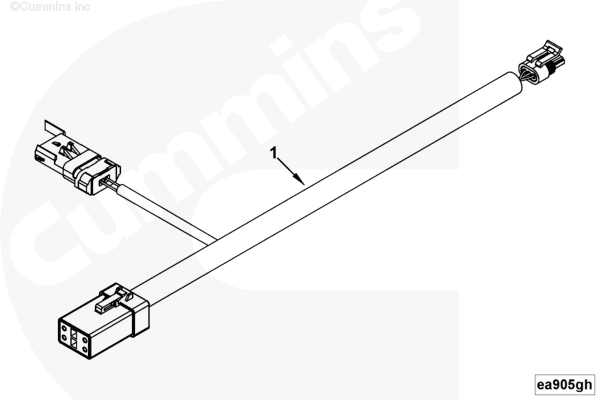 Cummins 4940622 Wiring Harness - Truck To Trailer
