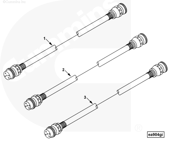 Cummins 4948554 Wiring Harness - Truck To Trailer