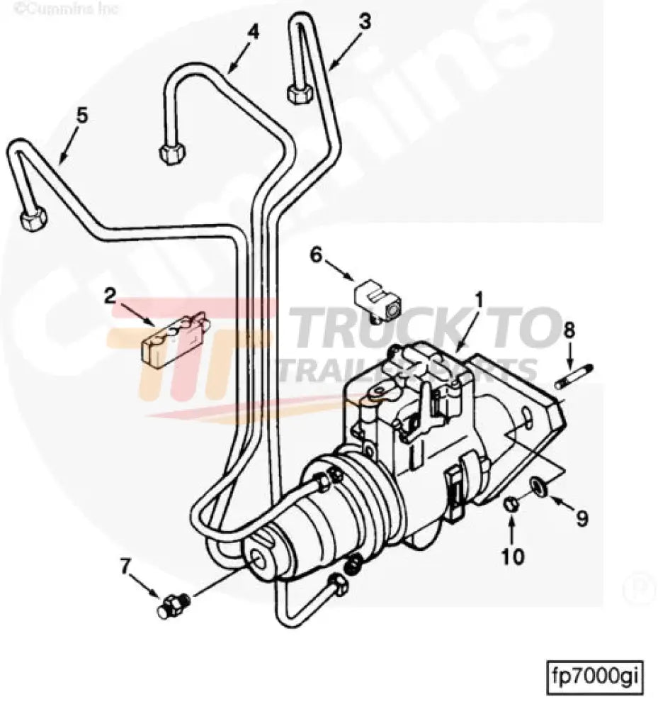 Cummins C0147046103 Fuel Injection Pump - Truck To Trailer