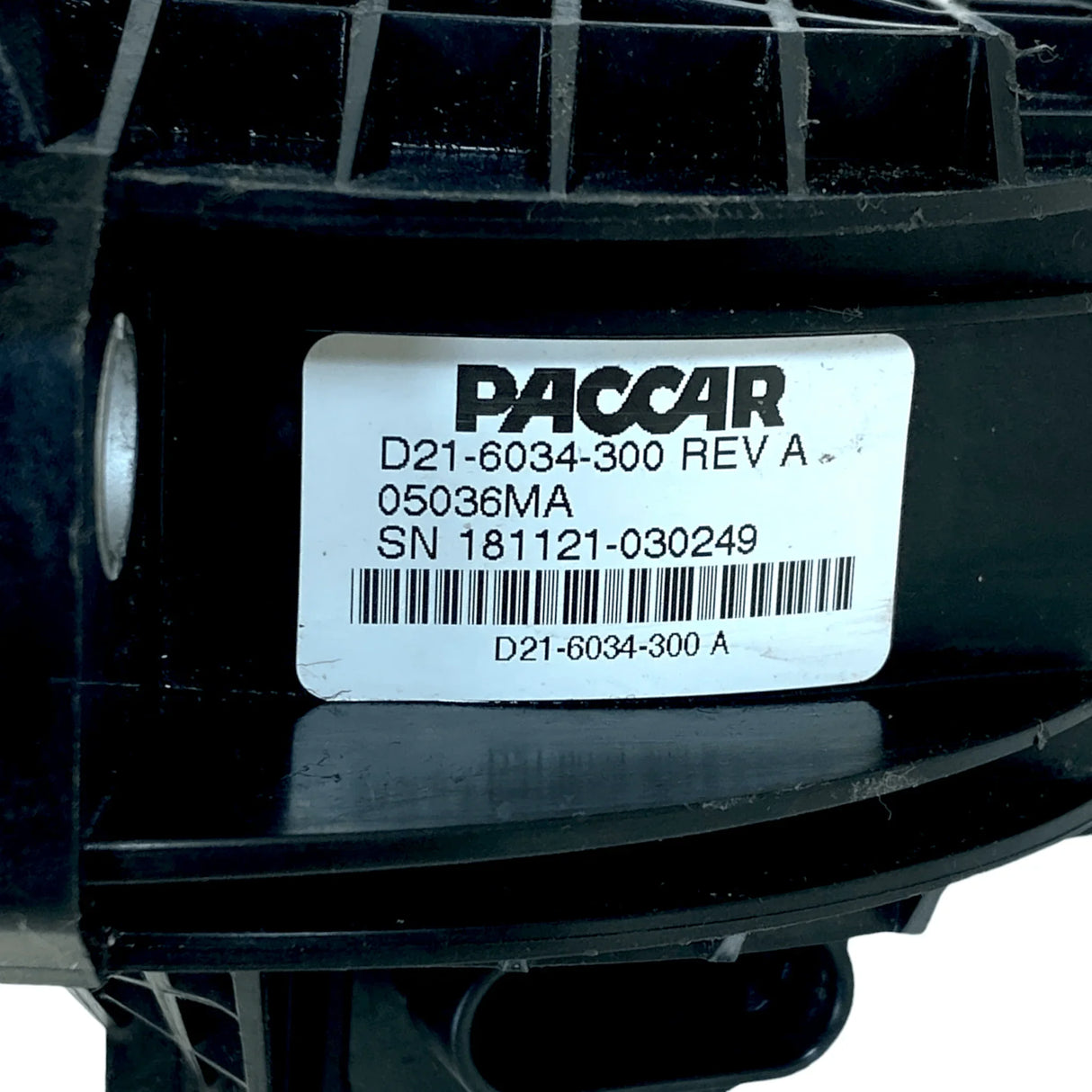 D21-6034-300 Oem Paccar Throttle Acceleration Pedal Assembly Used - Truck To Trailer