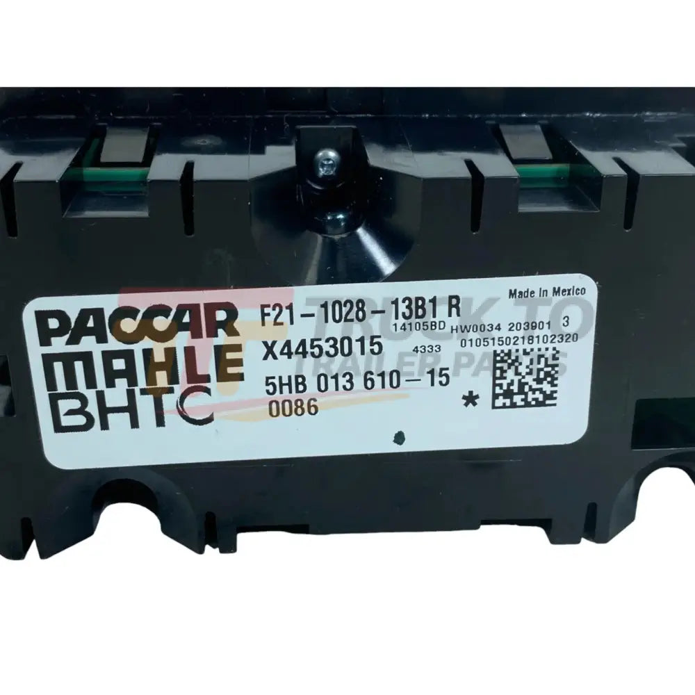 F21-1028-13B1 Genuine Paccar Hvac Climate Temperature Control Module - Truck To Trailer