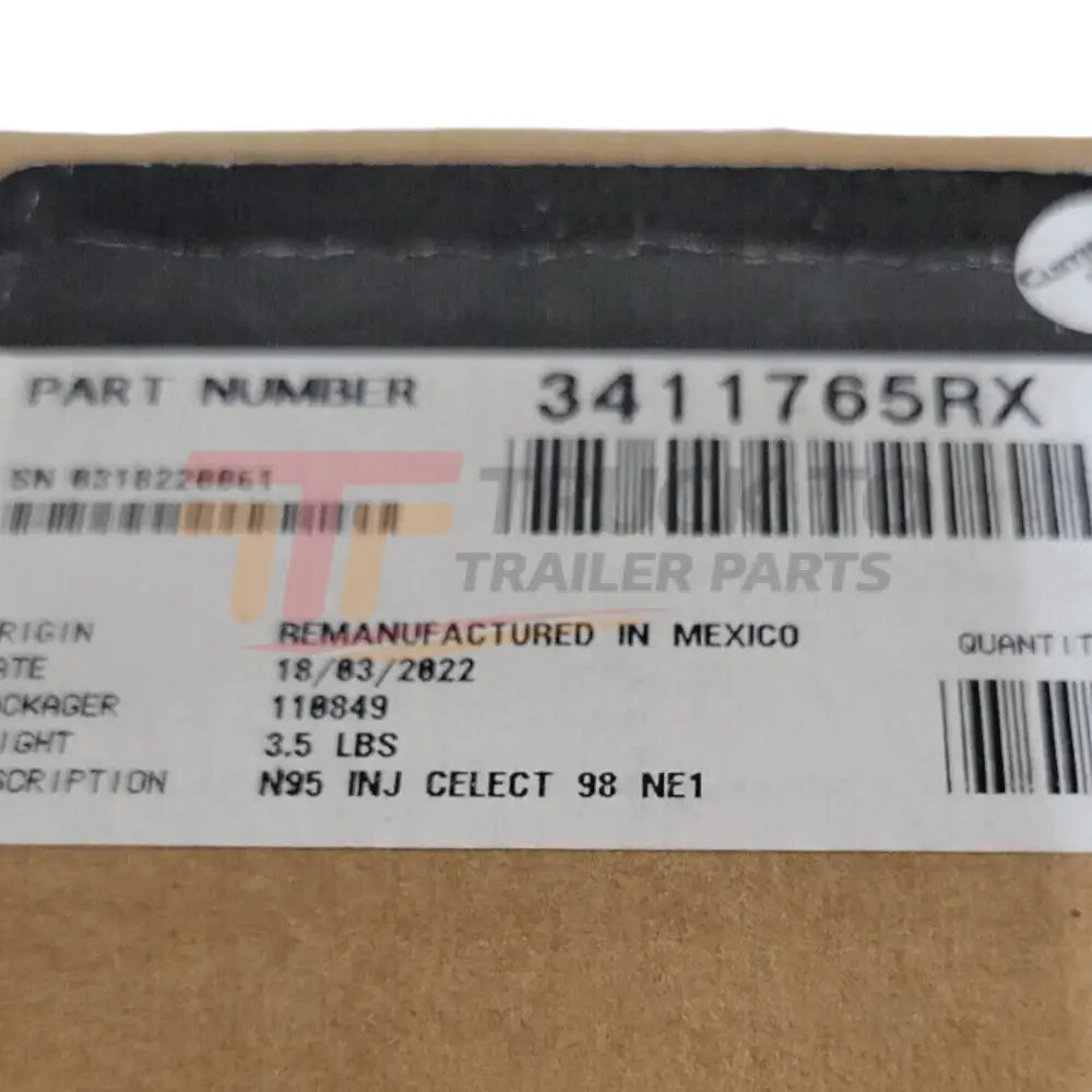 FS3411765RX Genuine Cummins Fuel Injector - Truck To Trailer