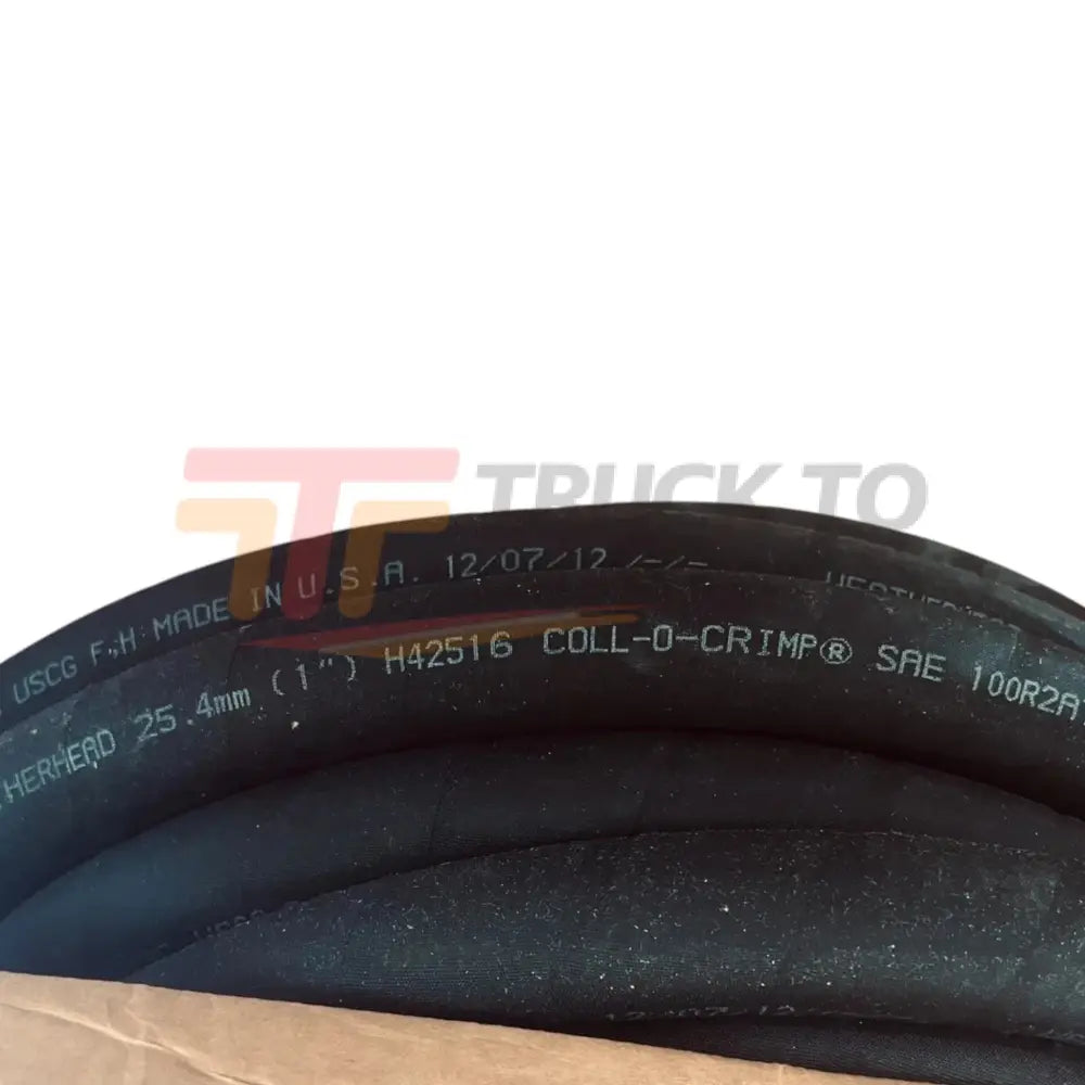 H42516 Genuine Eaton Hydraulic Hose SAE 100R2AT 138 BAR 2000 PSI - Truck To Trailer