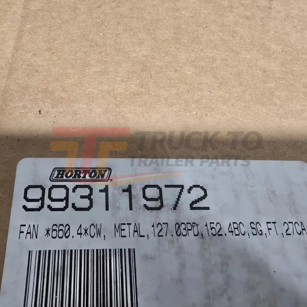 HOR99311972 Genuine Horton Cooling Fan Blade
