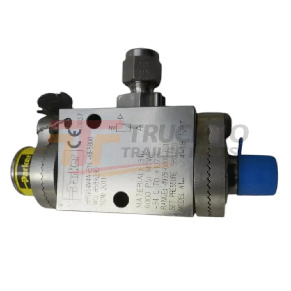 HPRVS4M4A-BN-K8-5800 Parker Relief Valve High Pressure 5800PSI - Truck To Trailer