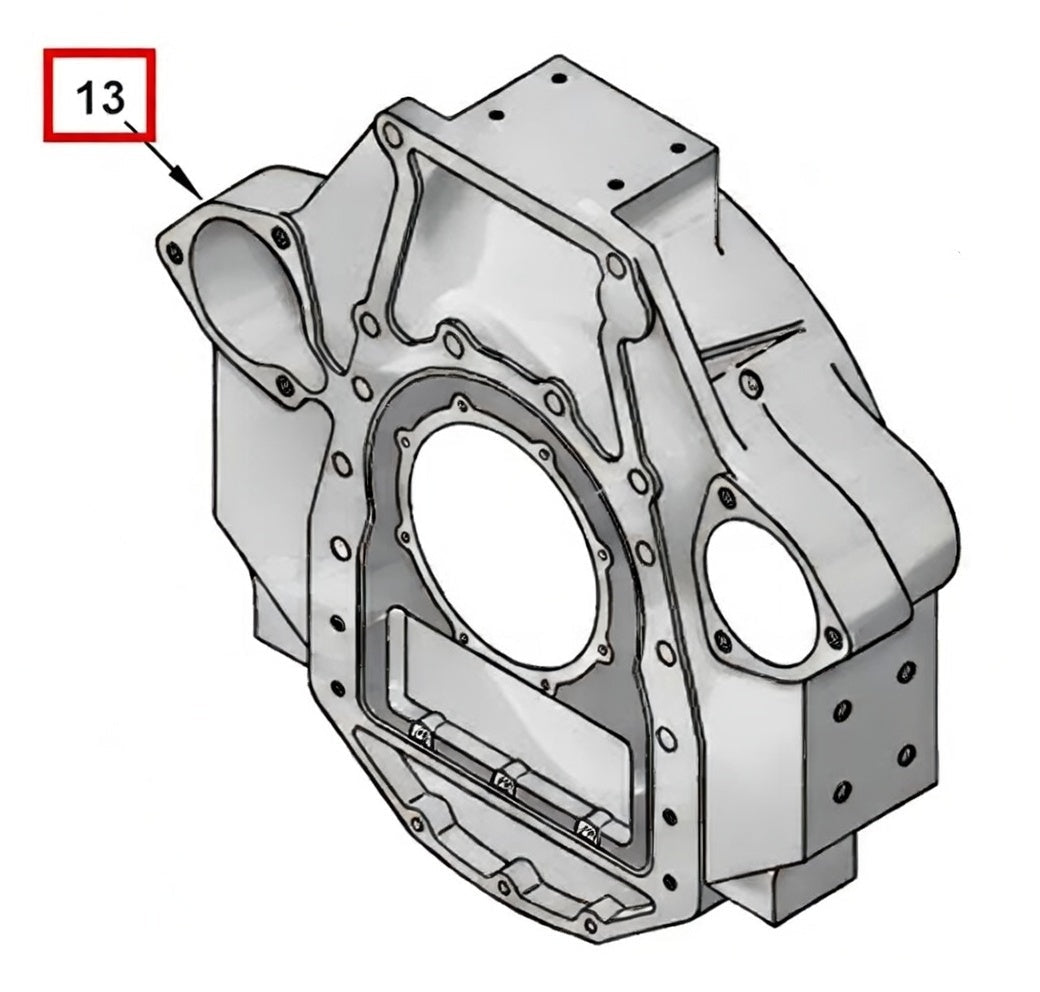 3036797 Cummins Flywheel Housing