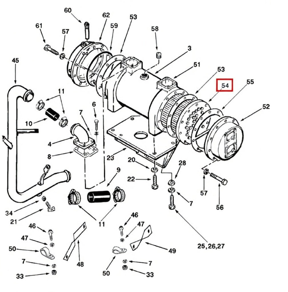 3011326 Cummins Cooler Core