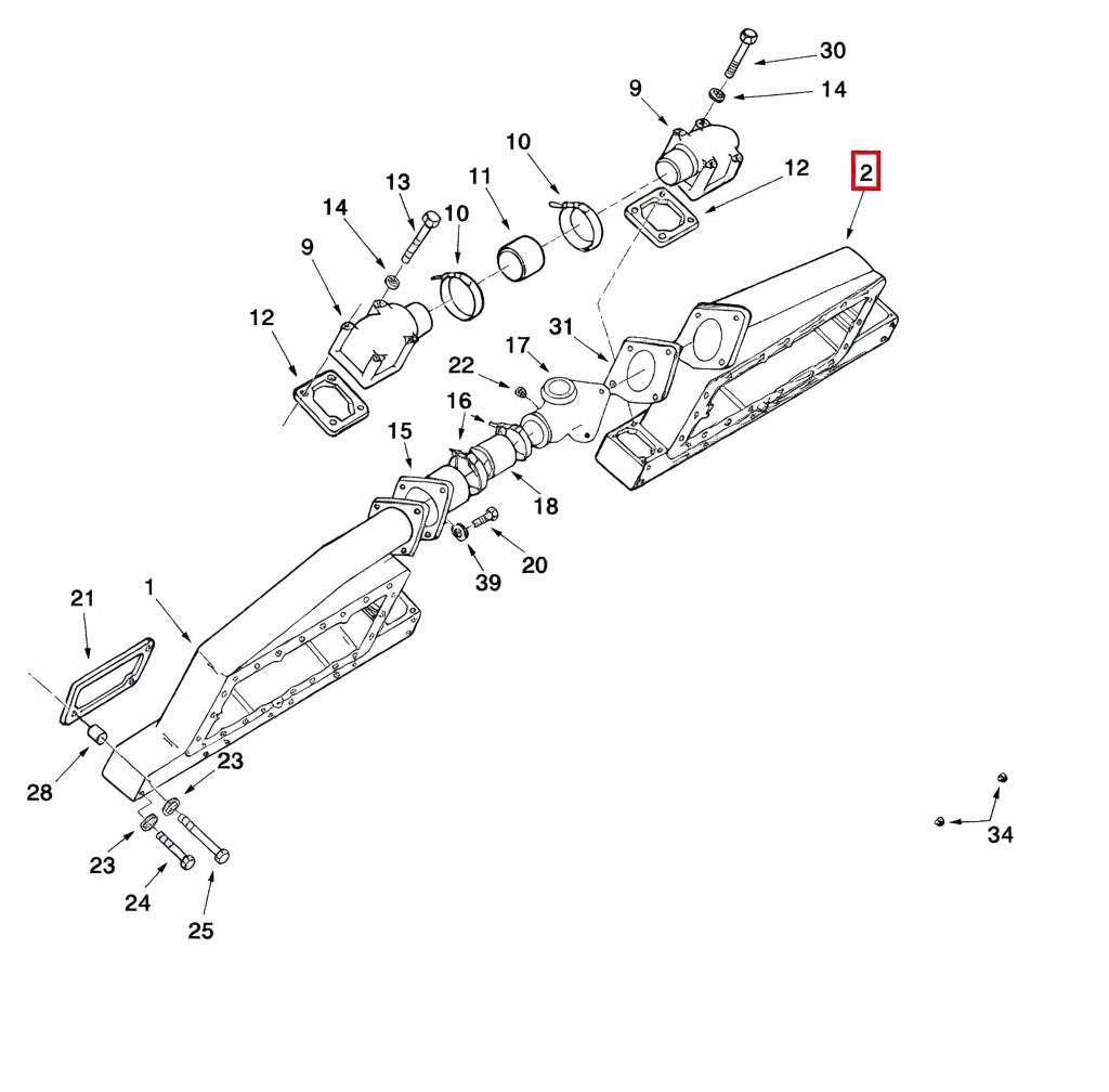 3175682 Cummins Air Intake Manifold