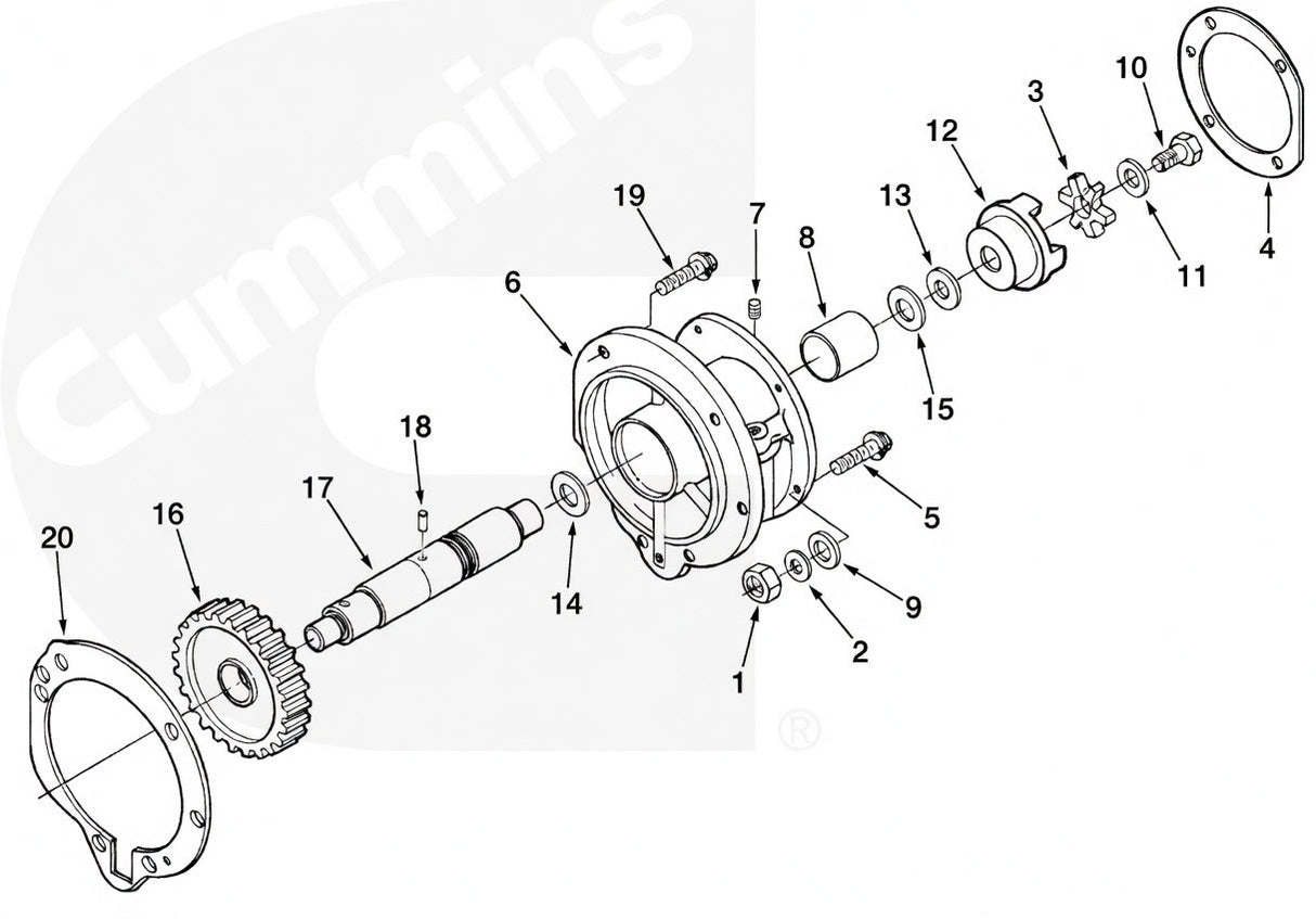 3005129 Cummins Accessory Drive