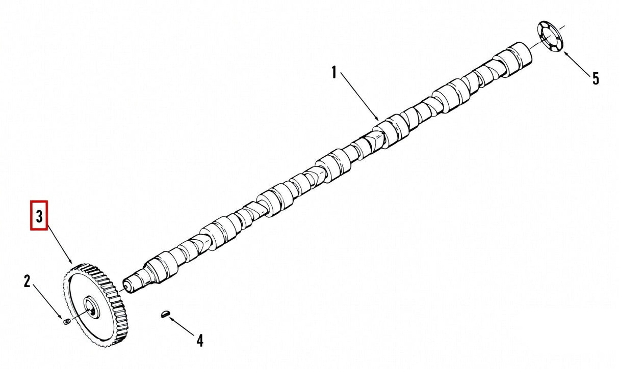 3053129 Cummins Camshaft Gear