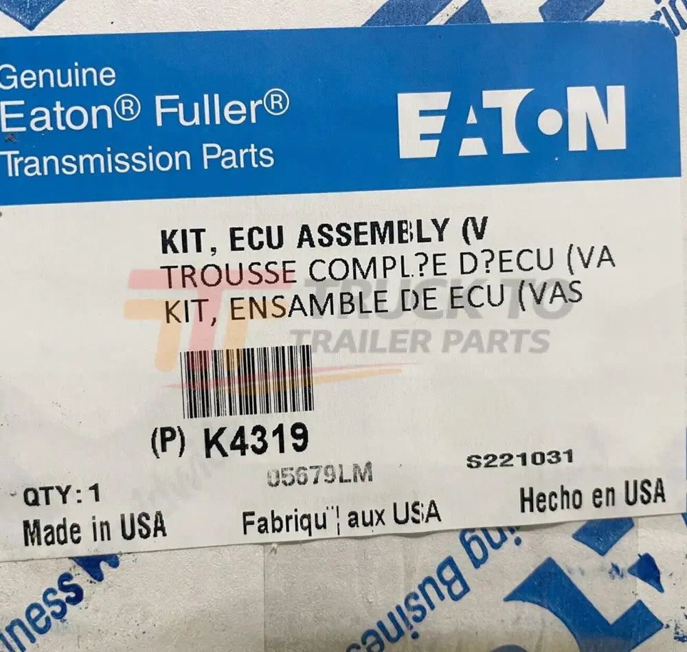 K4319 Genuine Eaton ECU Transmission Control Module - Truck To Trailer