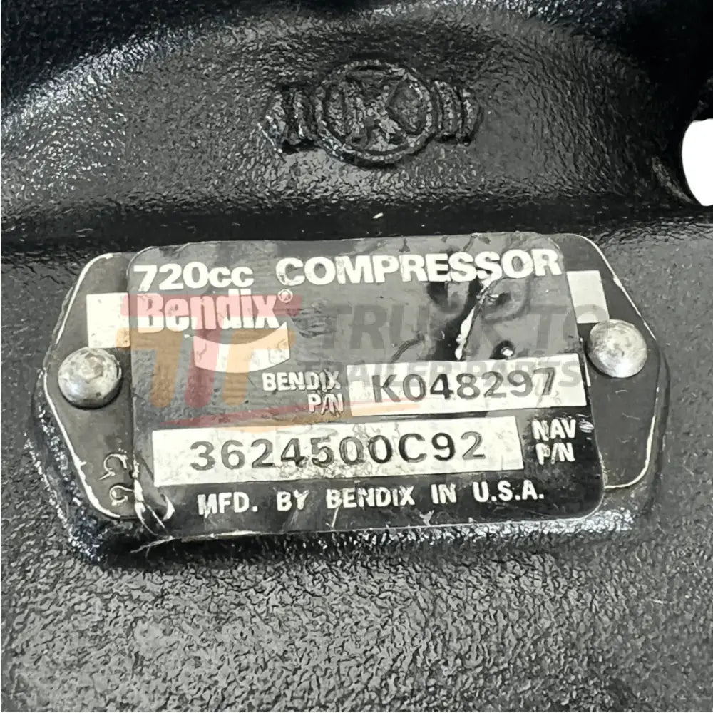 3624500C92 Genuine Bendix Air Compressor Navistar International - Truck To Trailer