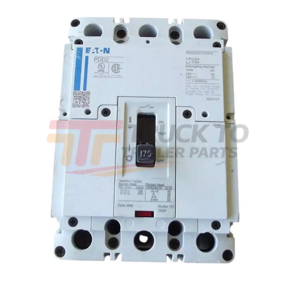 PDD23F0175TFFL Eaton Circuit Breaker - Truck To Trailer