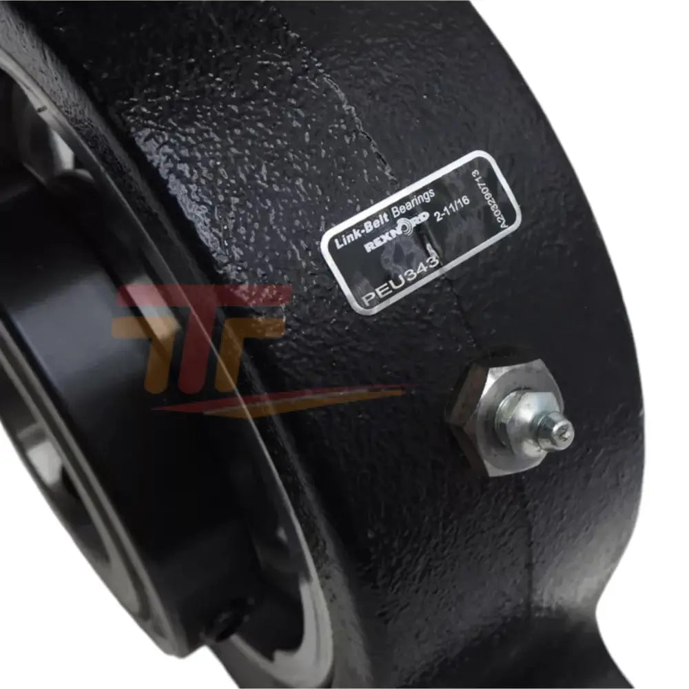 PEU343 Rexnord Mounted Ball Bearing Link-Belt 2-Bolt Pillow Block - Truck To Trailer