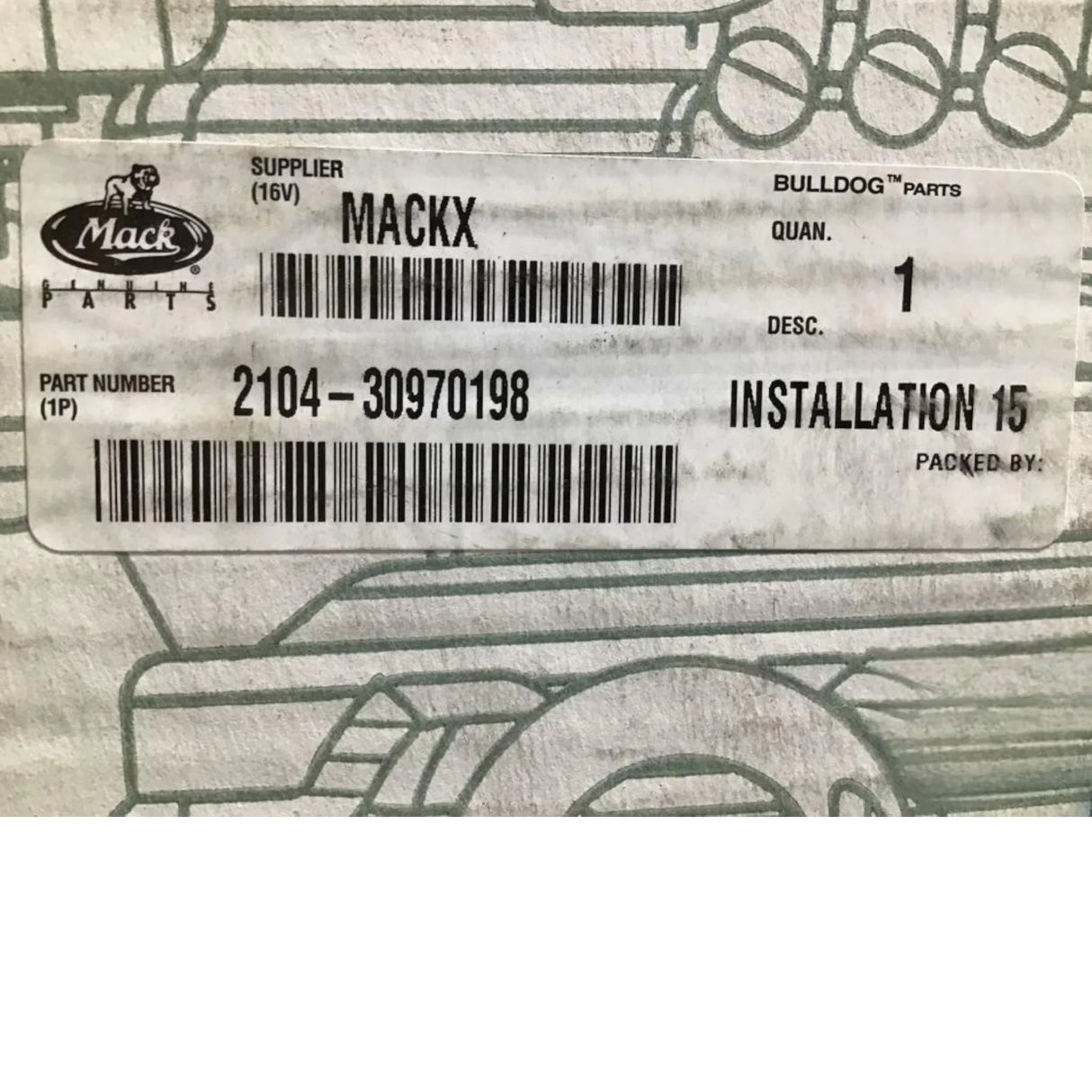 2104-30970198 Genuine Volvo Clutch - Truck To Trailer