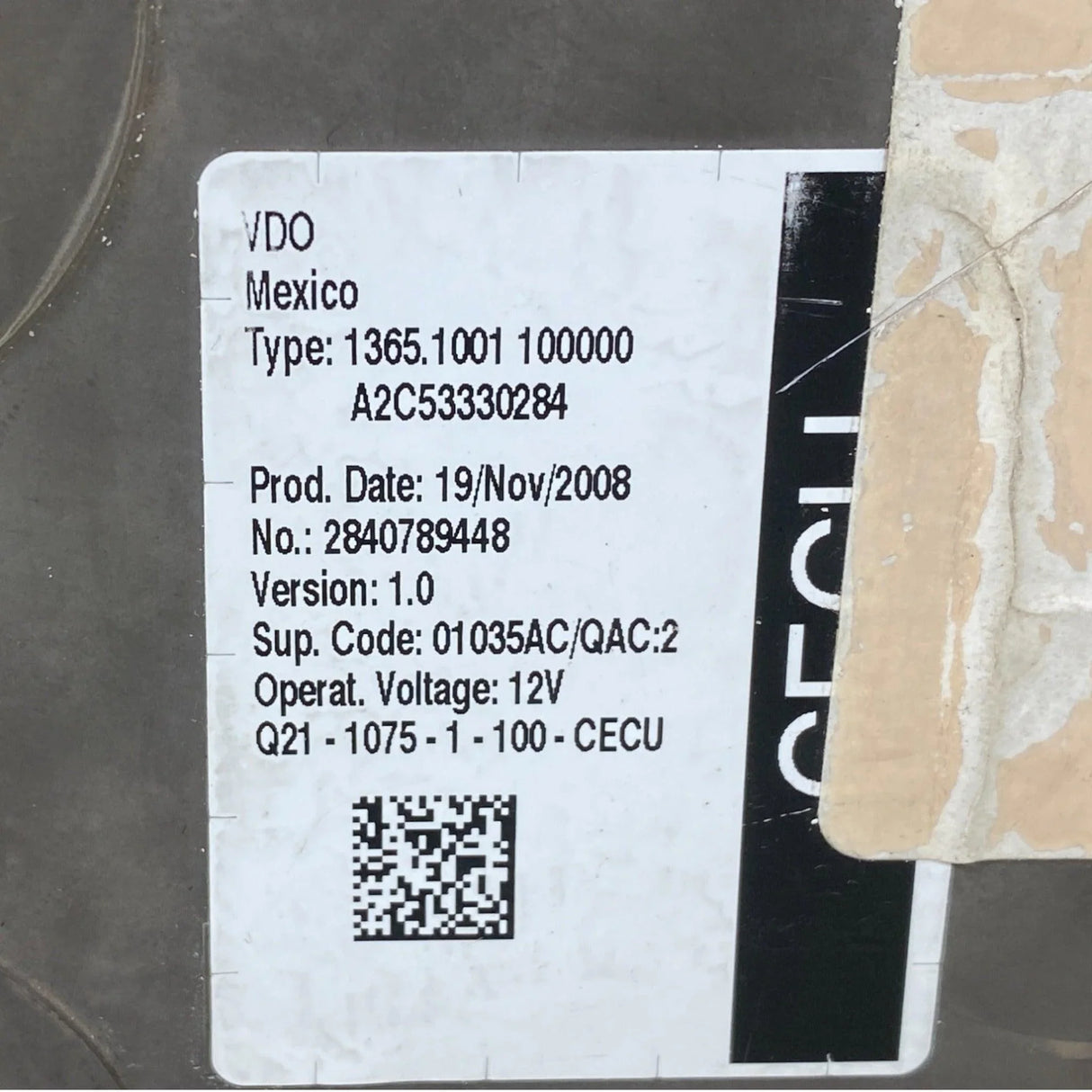 Q21-1075-1-100 Genuine Paccar CECU Cab Control Module - Truck To Trailer