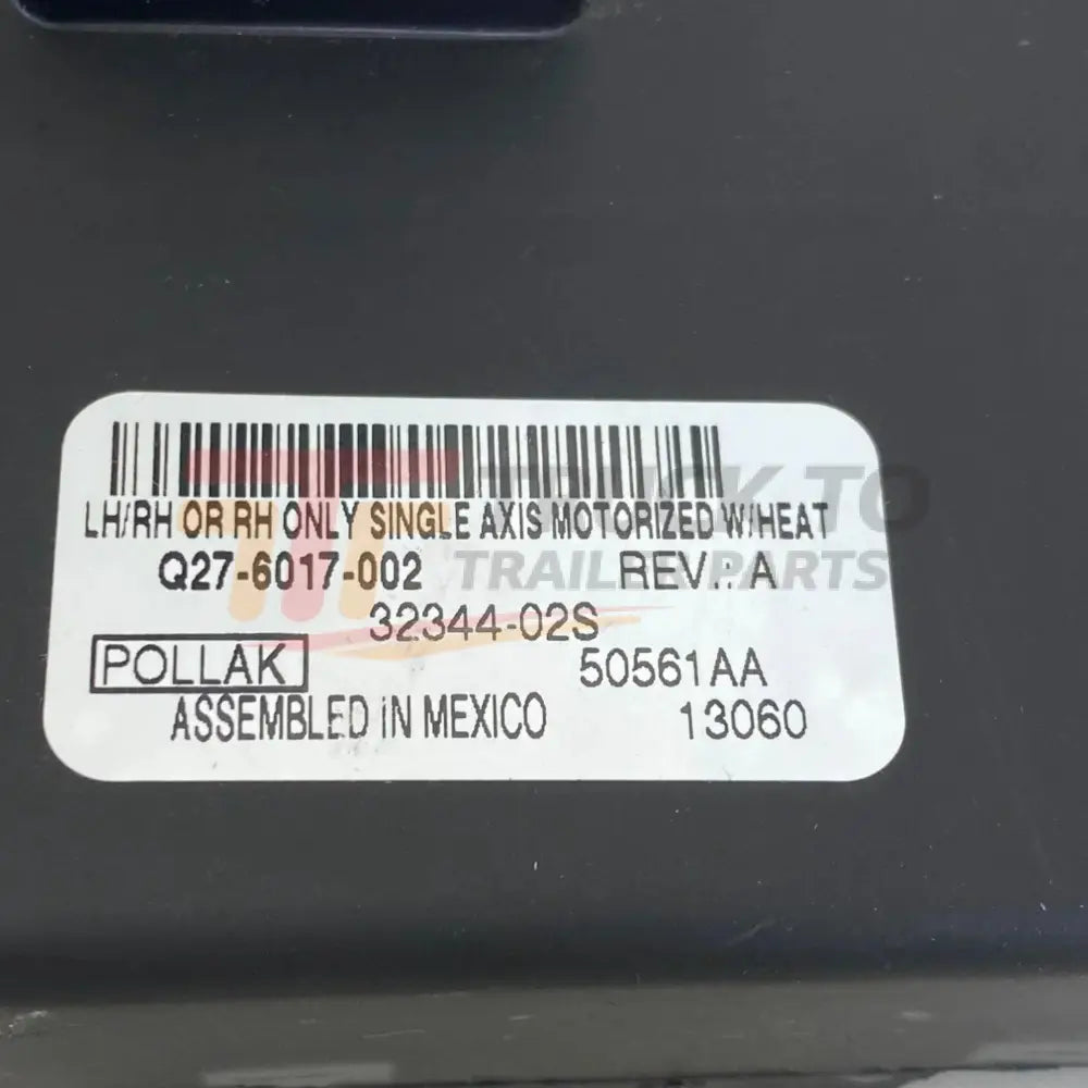Q276017002 Genuine Paccar Mirror Control Module - Truck To Trailer