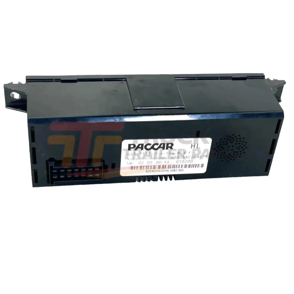 Q43-1190-002 Genuine Paccar Rev F Gauge Cluster - Truck To Trailer
