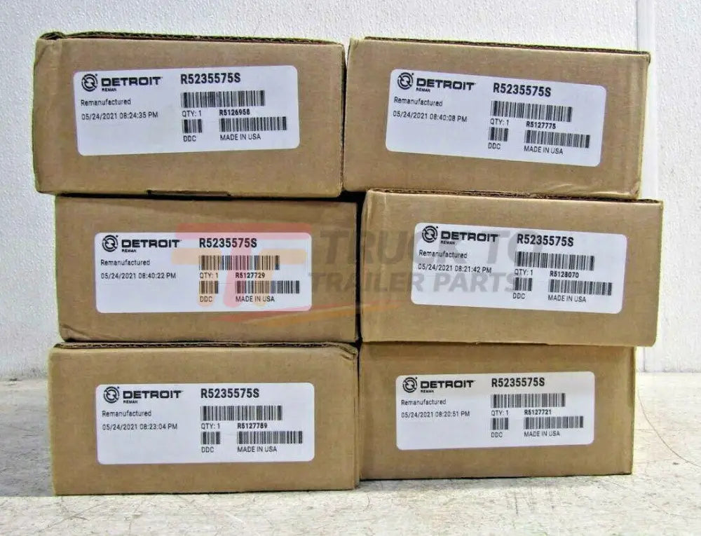 R5235575 Genuine Detroit Diesel Fuel Injector 6 Pack For Detroit Diesel - Truck To Trailer