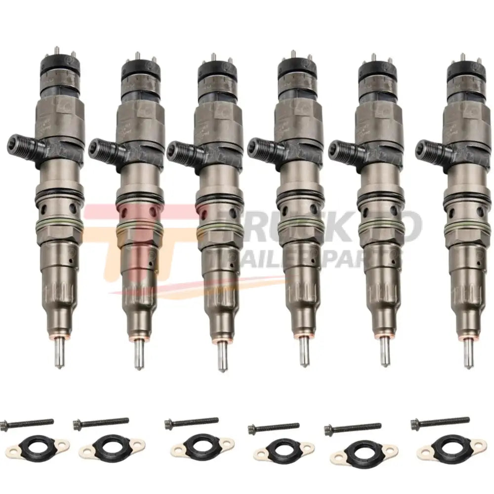 Ra4600701387 Oem Detroit Diesel Fuel Injector Kit Set Of Six For Dd15/Dd16 - Truck To Trailer