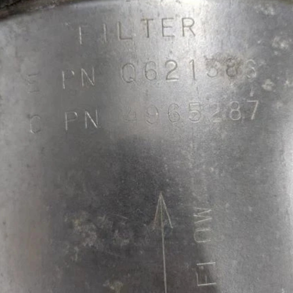 FG203285A Genuine Cummins Horizontal Exhaust After Treatment DPF Assembly