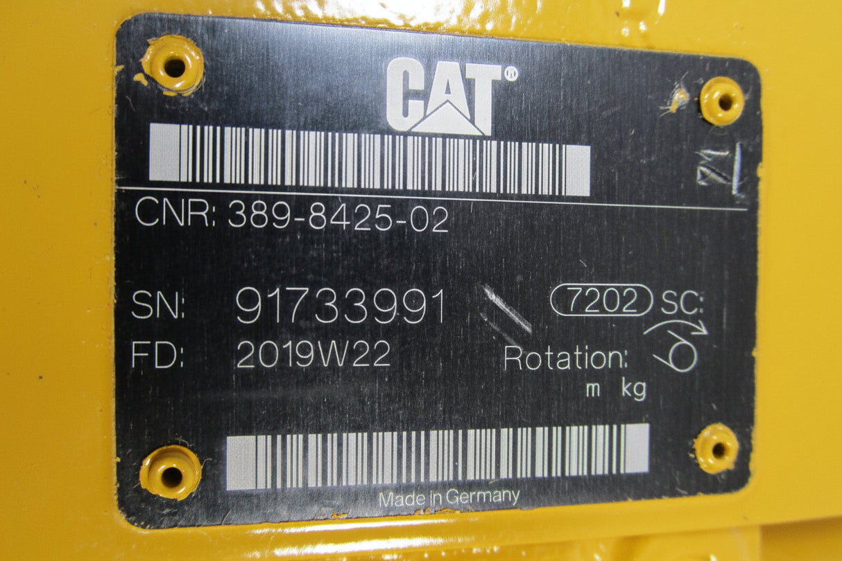 30R-0207 Genuine Caterpillar Axial Piston Pump Hydraulic
