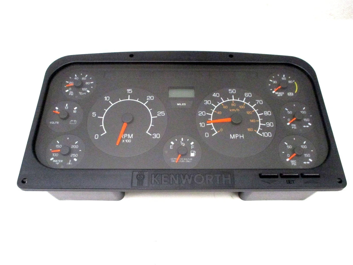 Q43-1101-1-202 Kenworth Gauge Assembly Instrument Cluster 12V
