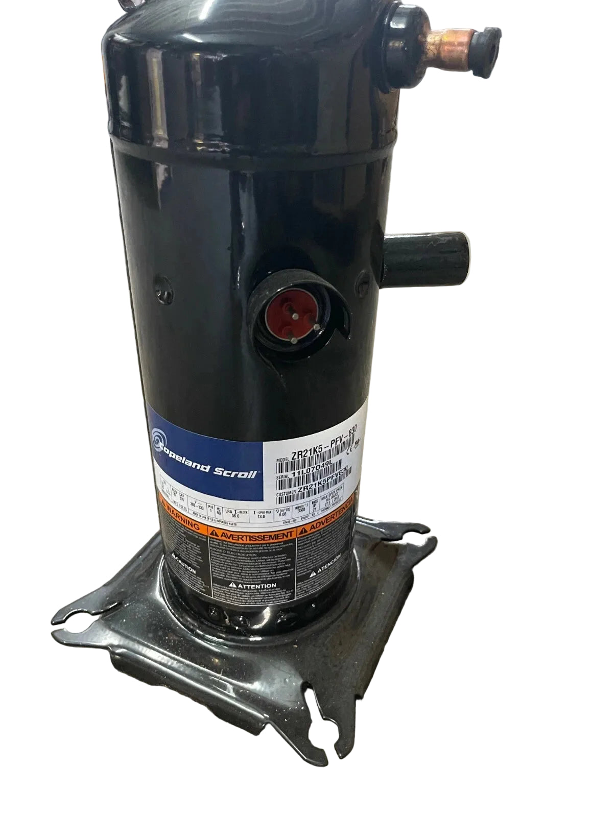 ZR21K5PFV830 Genuine Copeland Scroll Compressor