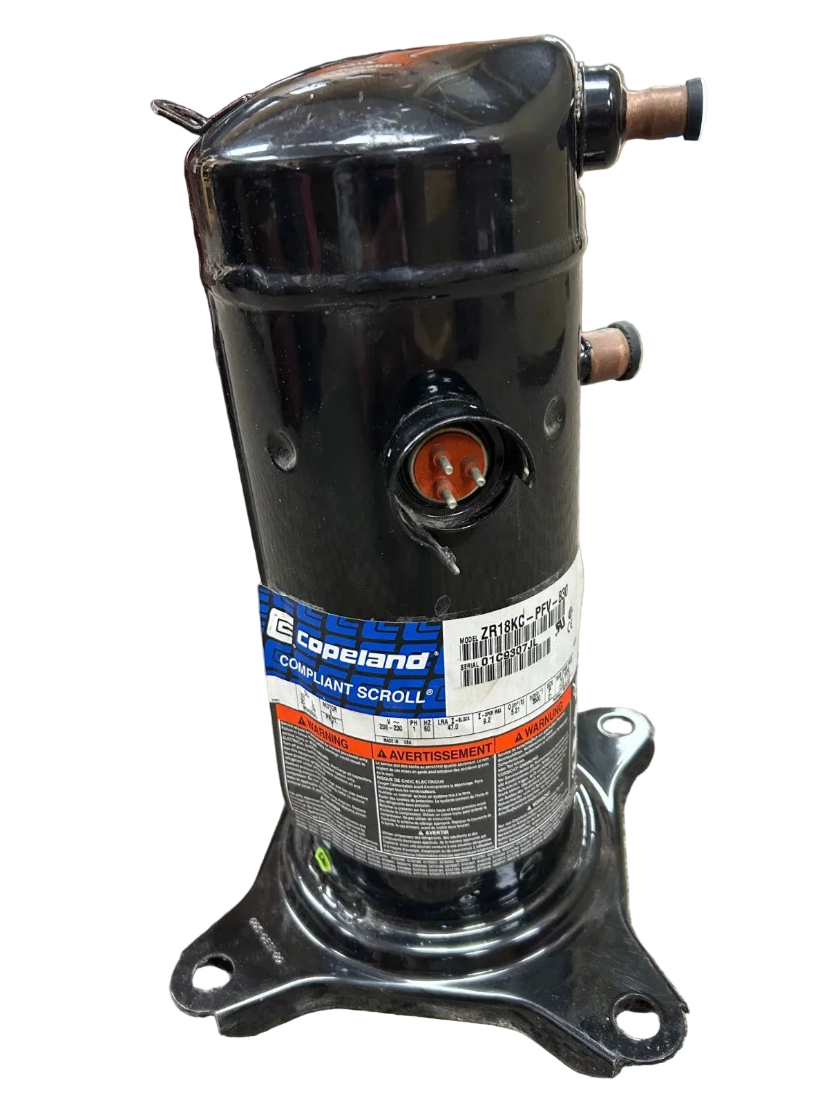 ZR18KC-PFV-830 Genuine Copeland Scroll Compressor