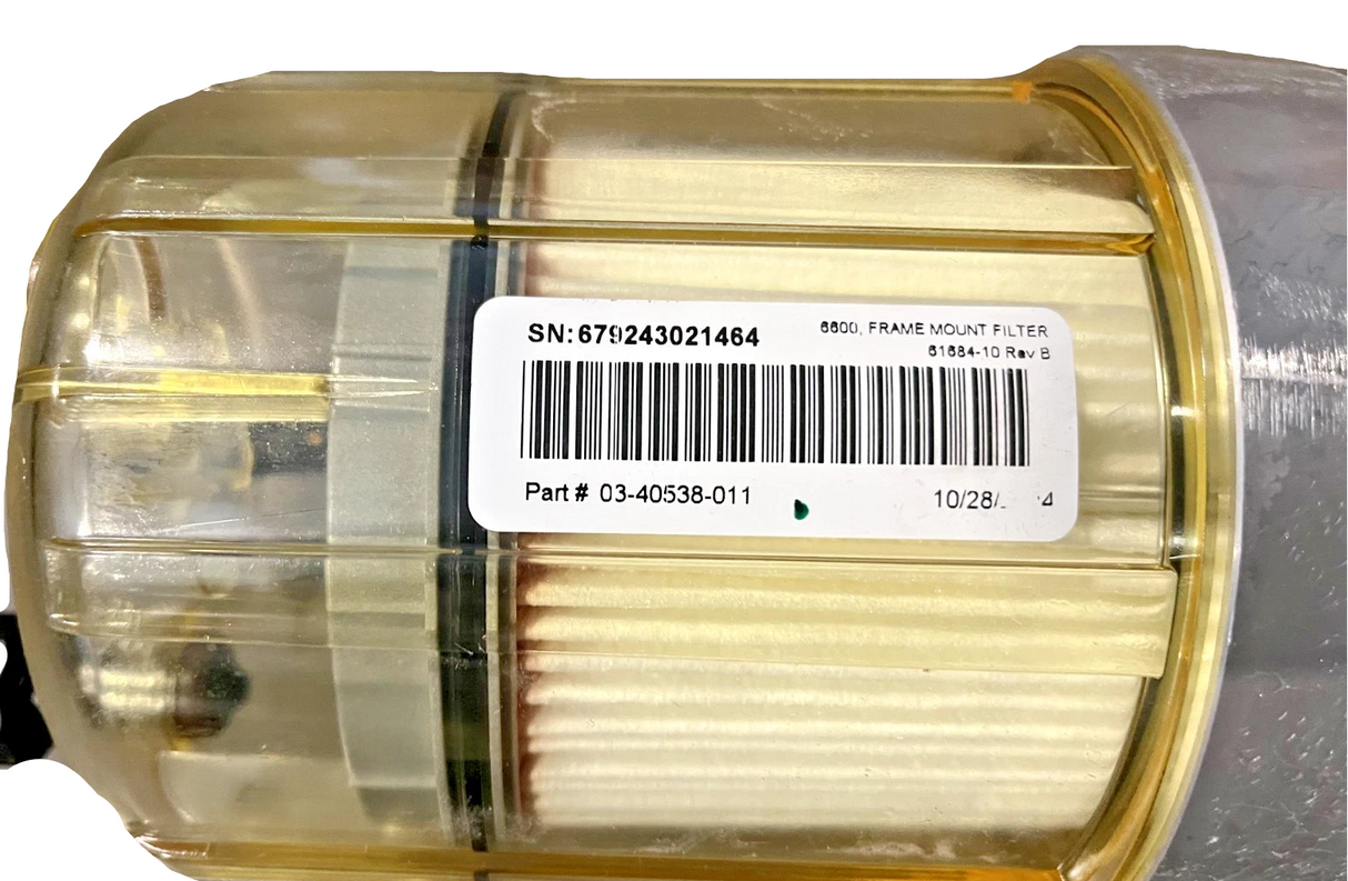 03-40538-011 Genuine Detroit Diesel Fuel Water Separator