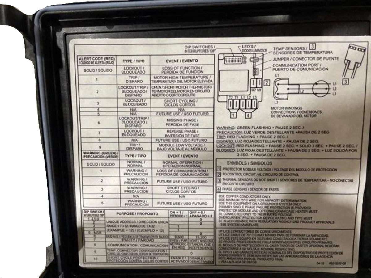 ZPD182KCE-TE5-950 Genuine Copeland Scroll Compressor