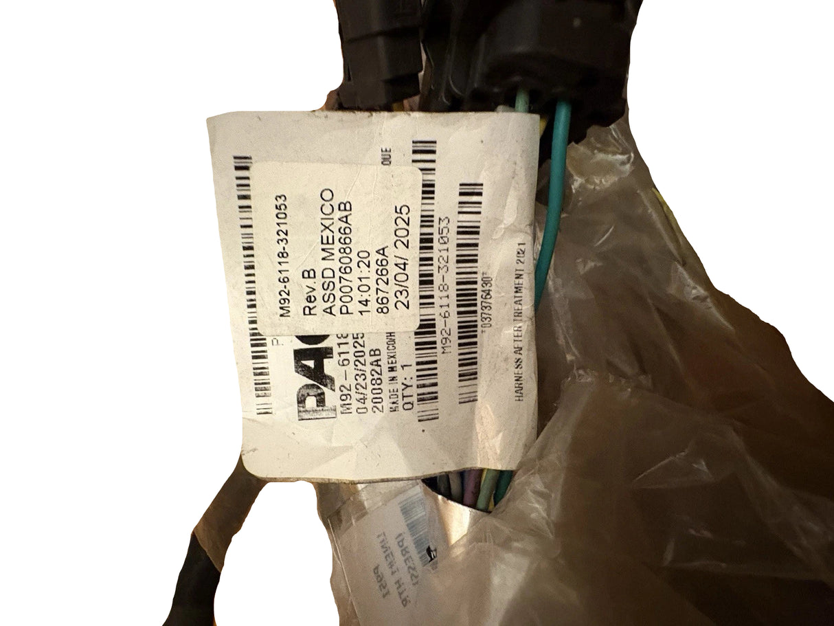 M926118321053 Genuine Paccar Aftertreatment Harness