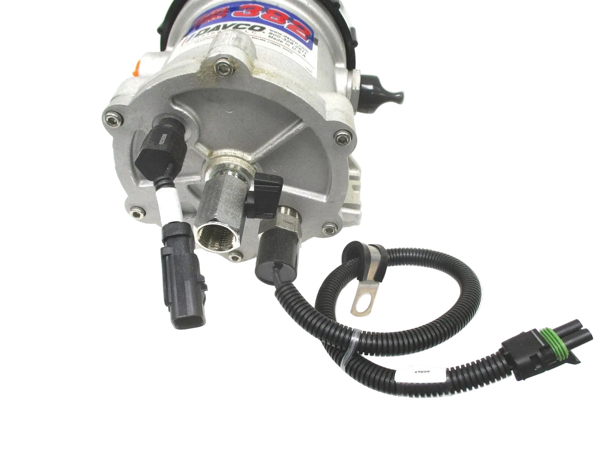 382953PACR10 Paccar Unheated Fuel Water Separator 12V with Quick Connect