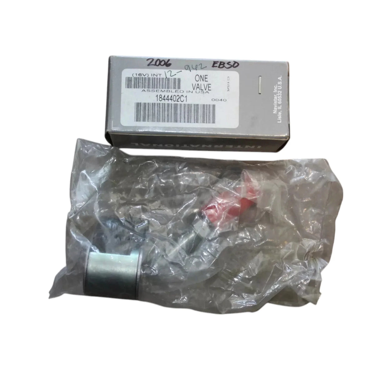 1844402C1 Genuine International Brake Hydraforce Shut Off Valve - Truck To Trailer
